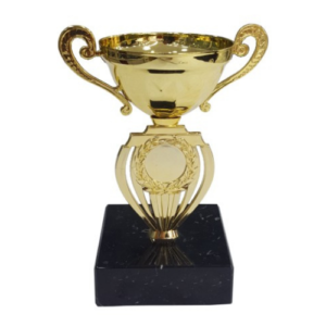 Golden trophy