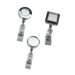 Metal reel badges