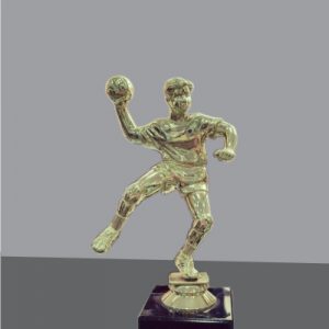 Trohpy Figure handball player